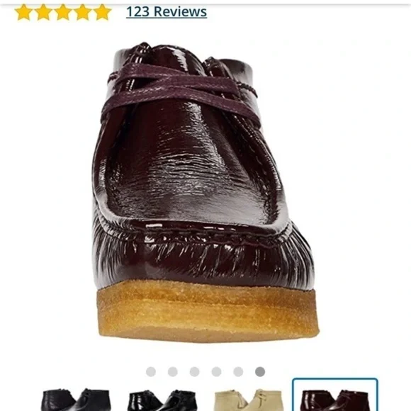 🔥 Clarks Original Wallabee Patent Leather 🔥